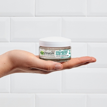 Skin Naturals Hyaluronic Aloe Jelly Night Moisturizing Jelly - Nočný pleťový krém
